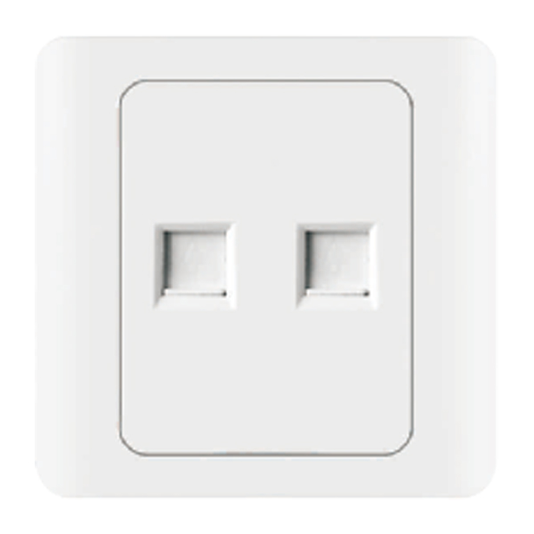 二位電話(huà)插座